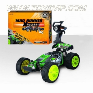 1:22 remote control four-channel small high-speed car (without battery)