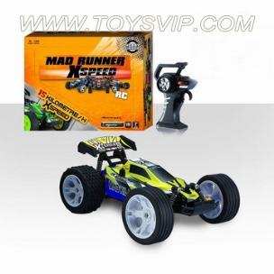 1:22 remote control four-channel small high-speed car (without battery)