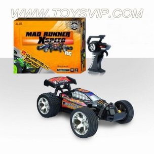 1:22 remote control four-channel small high-speed car (without battery)