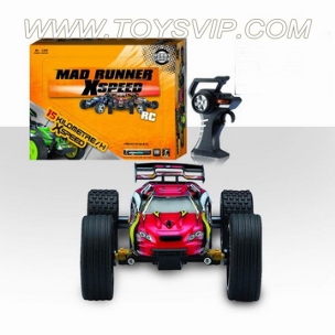 1:22 remote control four-channel small high-speed car (without battery)