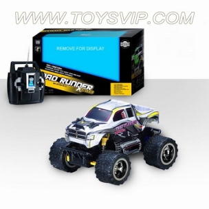 1:28 four channel remote control off-road vehicles (without battery)