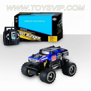 1:28 four channel remote control off-road vehicles (without battery)