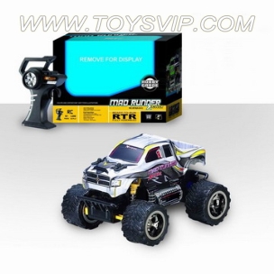 1:28 four channel remote control off-road vehicles (without battery)