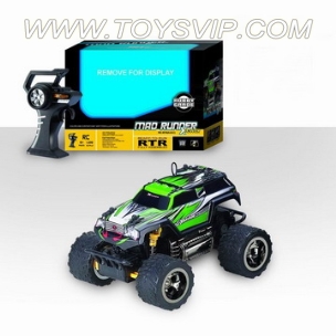 1:28 four channel remote control off-road vehicles (without battery)