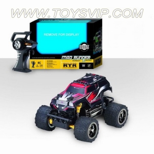 1:28 four channel remote control off-road vehicles (without battery)