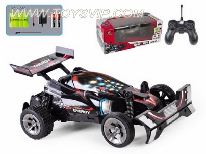 Stone remote control with charging high speed four-wheel 1:20 (with 3D lighting, remote control with