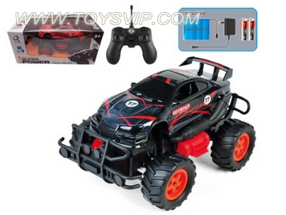 Stone with charger remote control off-road racing 1:14 (with light)