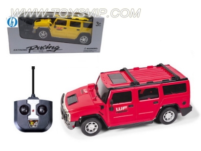 Four-way remote control car (with lights) 1:24