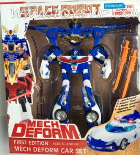 Deformation police (with lights, music)