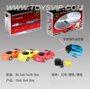 Gestures to control the rich Gaddy Stone remote control car with charger