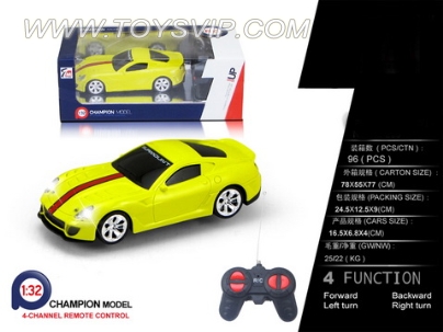 1:32 Ferrari remote control car (NOT INCLUDED)