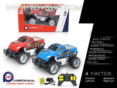 1:24 remote control car ( INCLUDED)