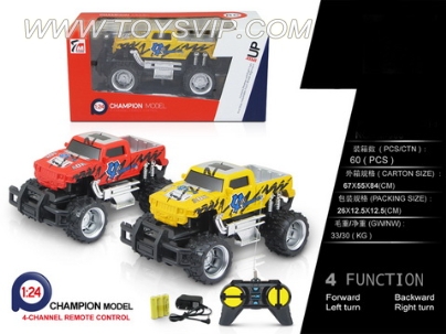 1:24 remote control car ( INCLUDED) 