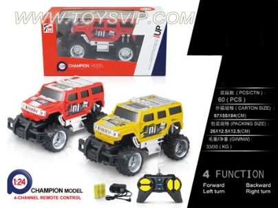 1:24 remote control car ( INCLUDED) 