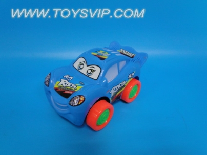 Inertia cartoon car