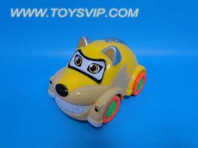 Pull cartoon car