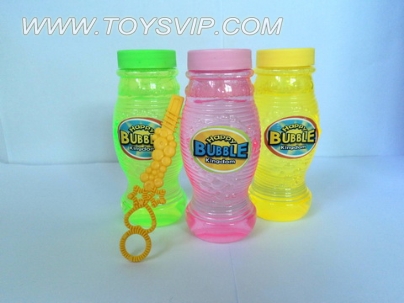 Low ripple bottles of bubble water