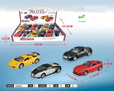 1:36 alloy car models back to power with sound and light (12)