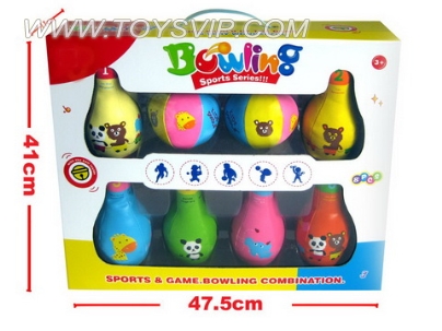 Cartoon Bowling Set