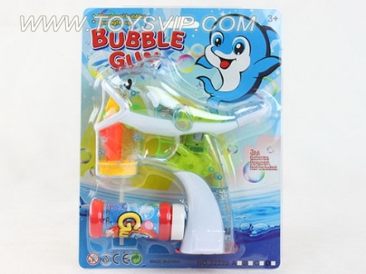 Mier Dolphins with three light-emitting music transparent bubble gun