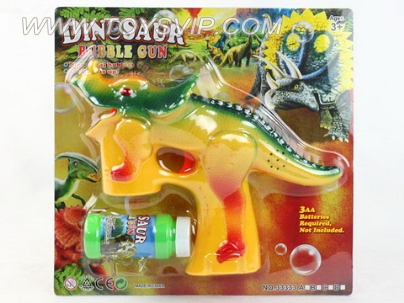 Single-horned dragon light music bubble gun