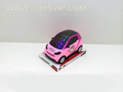 3D light music electric cars