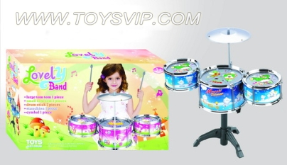Cartoon plating kit drums