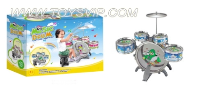 Cartoon plating kit drums