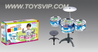 Cartoon plating kit drums