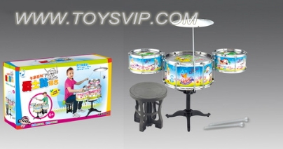 Cartoon plating kit drums