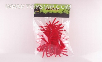 12PCS pure flocking spider (small)