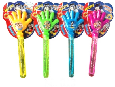 Mickey Hand shot bubble wand