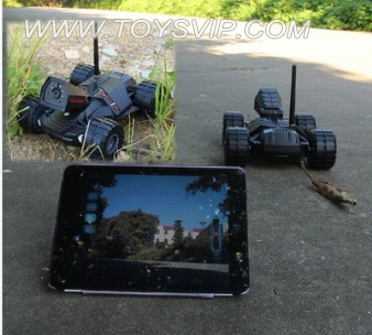 Four-channel WIFI control spy car(with camera)