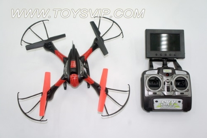 SKY HAWKEYE four channel quadrocopter (with real-time transfer function