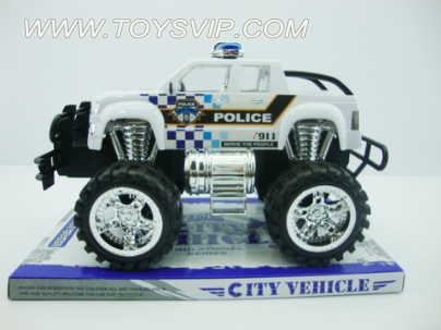 Inertia off-road police (white / black)