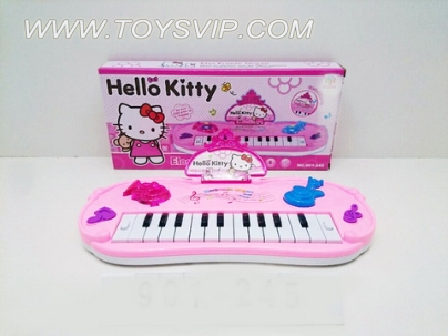 Light music keyboard