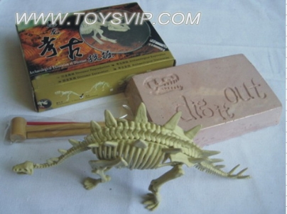 Stegosaurus dinosaur excavation kit