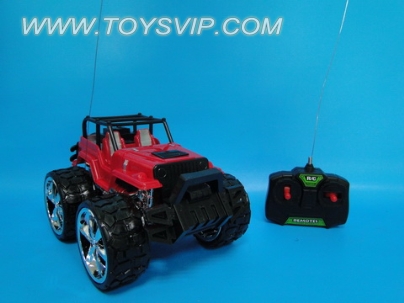 Stone Jeep off-road vehicles with lights