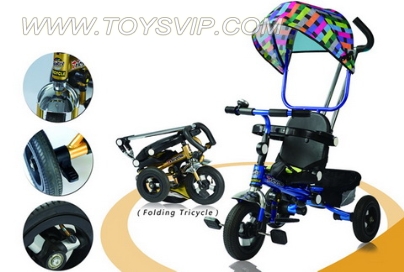 Children's Folding Tricycle