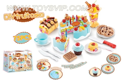 Fruit cake DIY kit (75PCS)