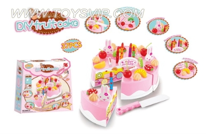 Fruit cake DIY kit (37PCS)