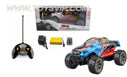 4-way high-speed remote control car (including electricity)