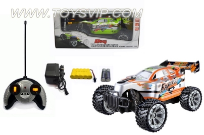 4-way high-speed remote control car (including electricity)