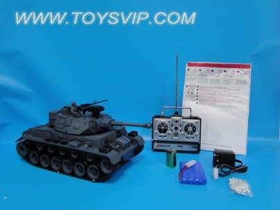 1:16 simulation remote control transmitter bullet tanks (including electricity)