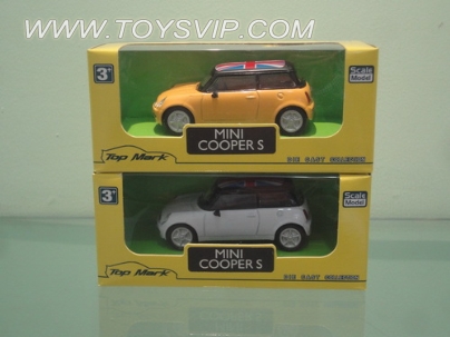 Authorized 1:43 MINI COOPERS alloy car