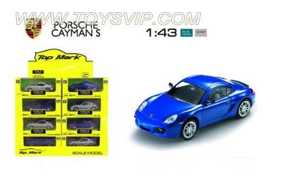 1:43 authorized Porsche Cayman S 2007