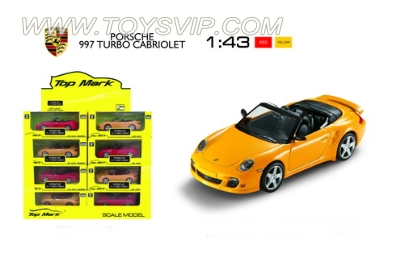 1:43 authorized Porsche 997 Turbo Cabriolet 2007