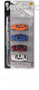 1:64 Alloy sliding car fire