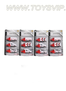 1:64 alloy sliding fire tractors