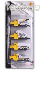 1:64 alloy sliding engineering tractors